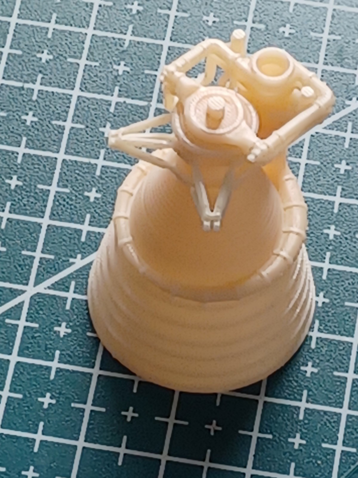 Set Of 5 Saturn  F 1 Main Engine In 1/144 Scale  Resin Parts To Upgrade Your Kit
