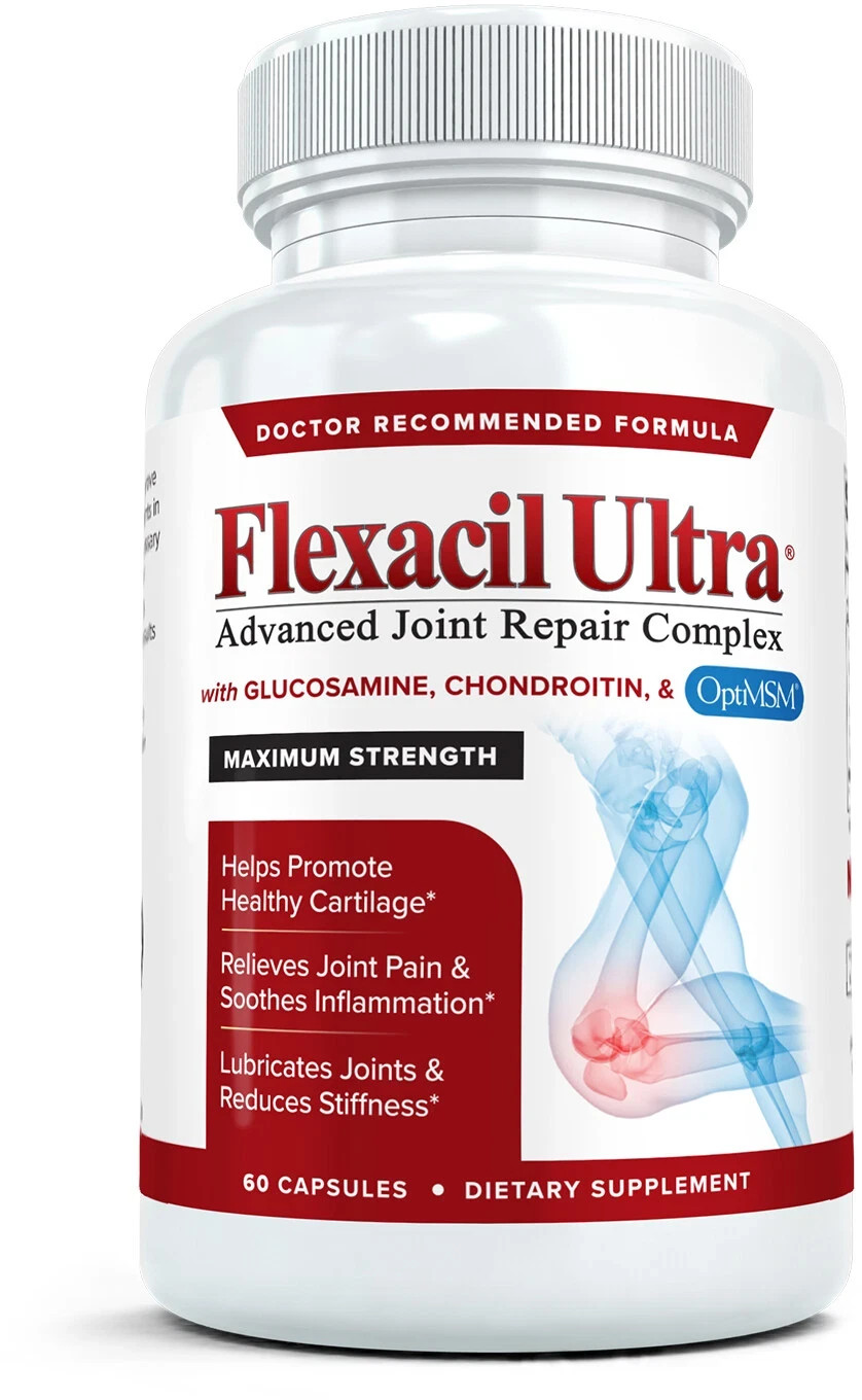 Flexacil Ultra: Most Powerful Joint Pain Relief & Anti-Inflammatory | Pack of 3