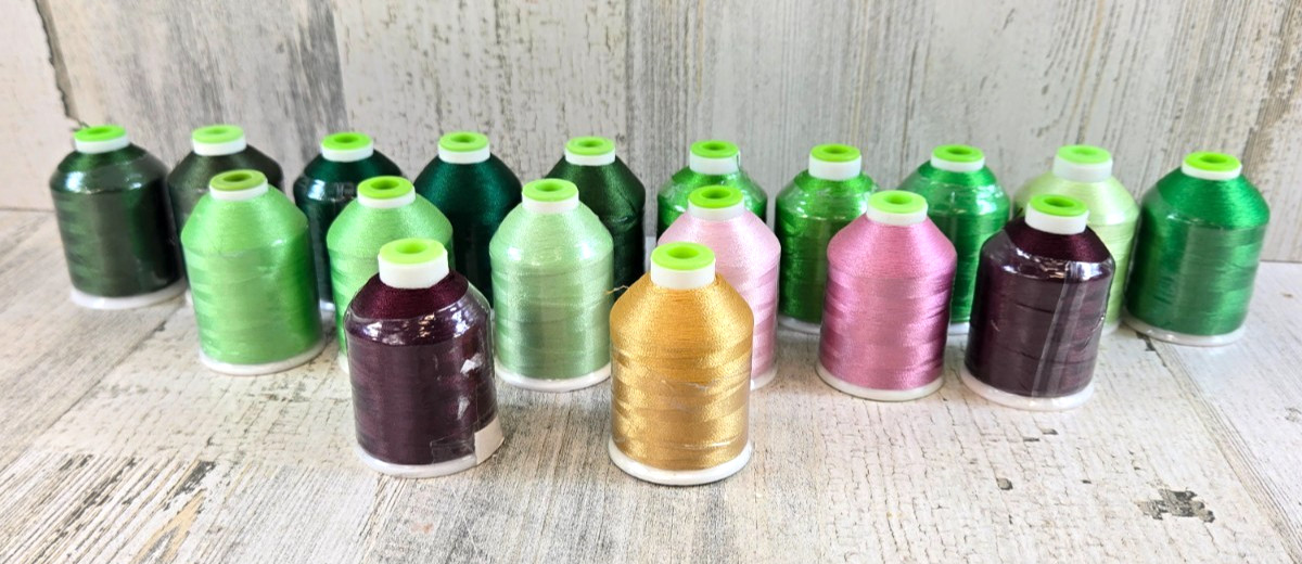Coats & Clark Machine Embroidery Thread Lot of 18