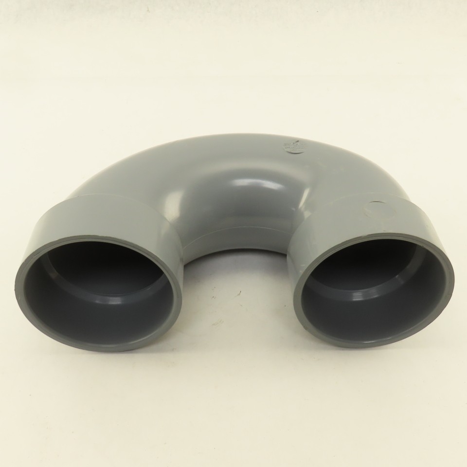 Spears LabWaste 3" CPVC Slip Return Bend Hub x Hub Elbow