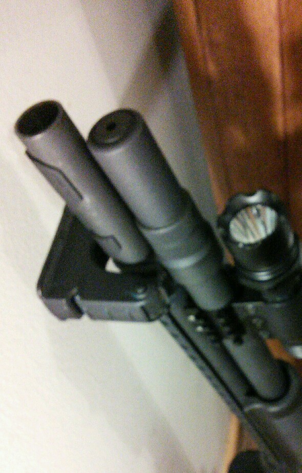 Quick Release Tactical SHOTGUN VERTICAL WALL MOUNT #1 Best Seller **SEE VIDEO**