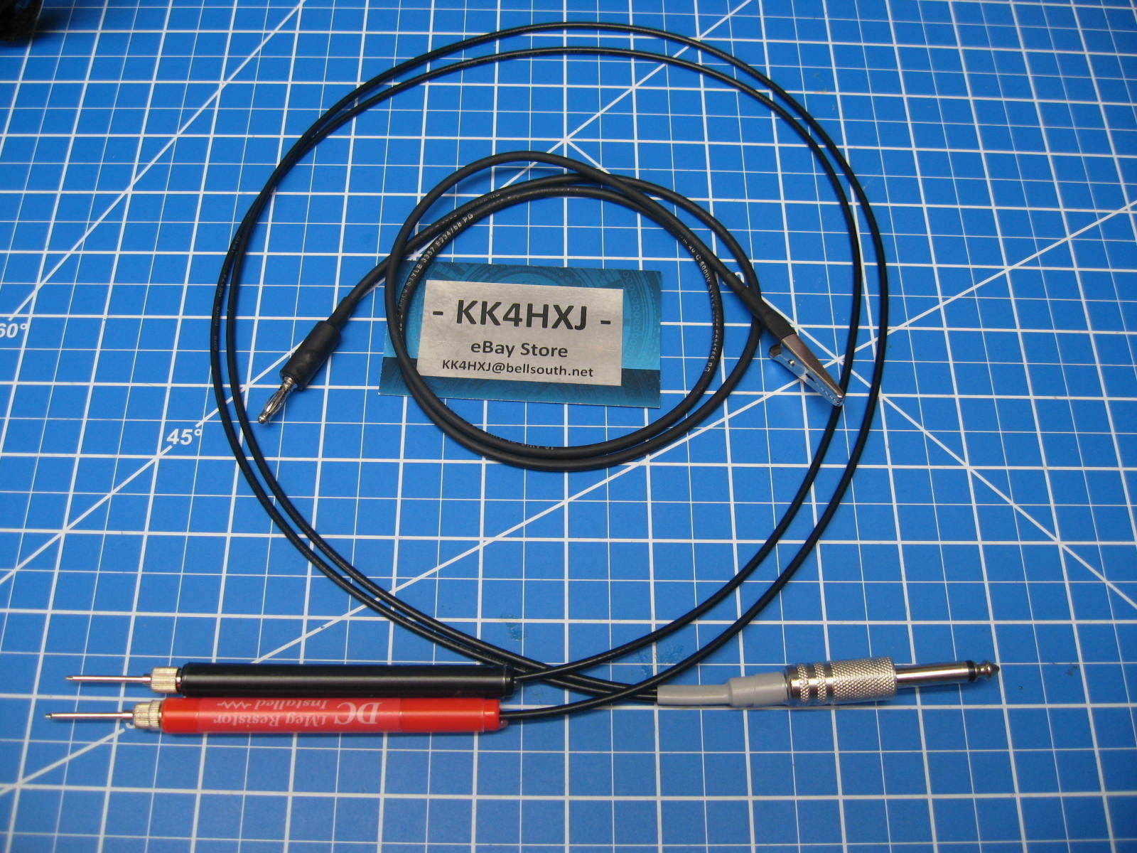 Custom Test Probe - Assembled - Eico 240/ Eico 242 - FET VOM/Solid State VTVMs
