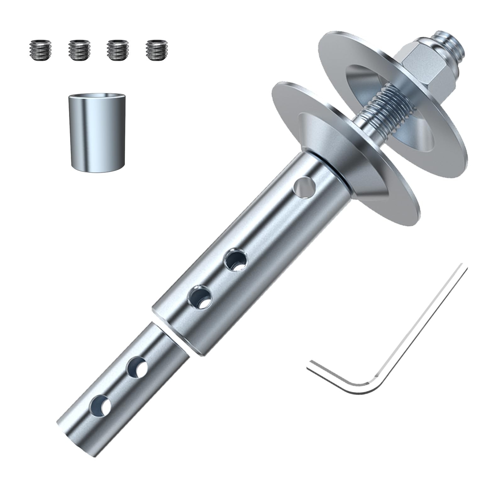 Neeki Bench Grinder Shaft Extension for Polishing, 1/2" and 5/8" Motor...