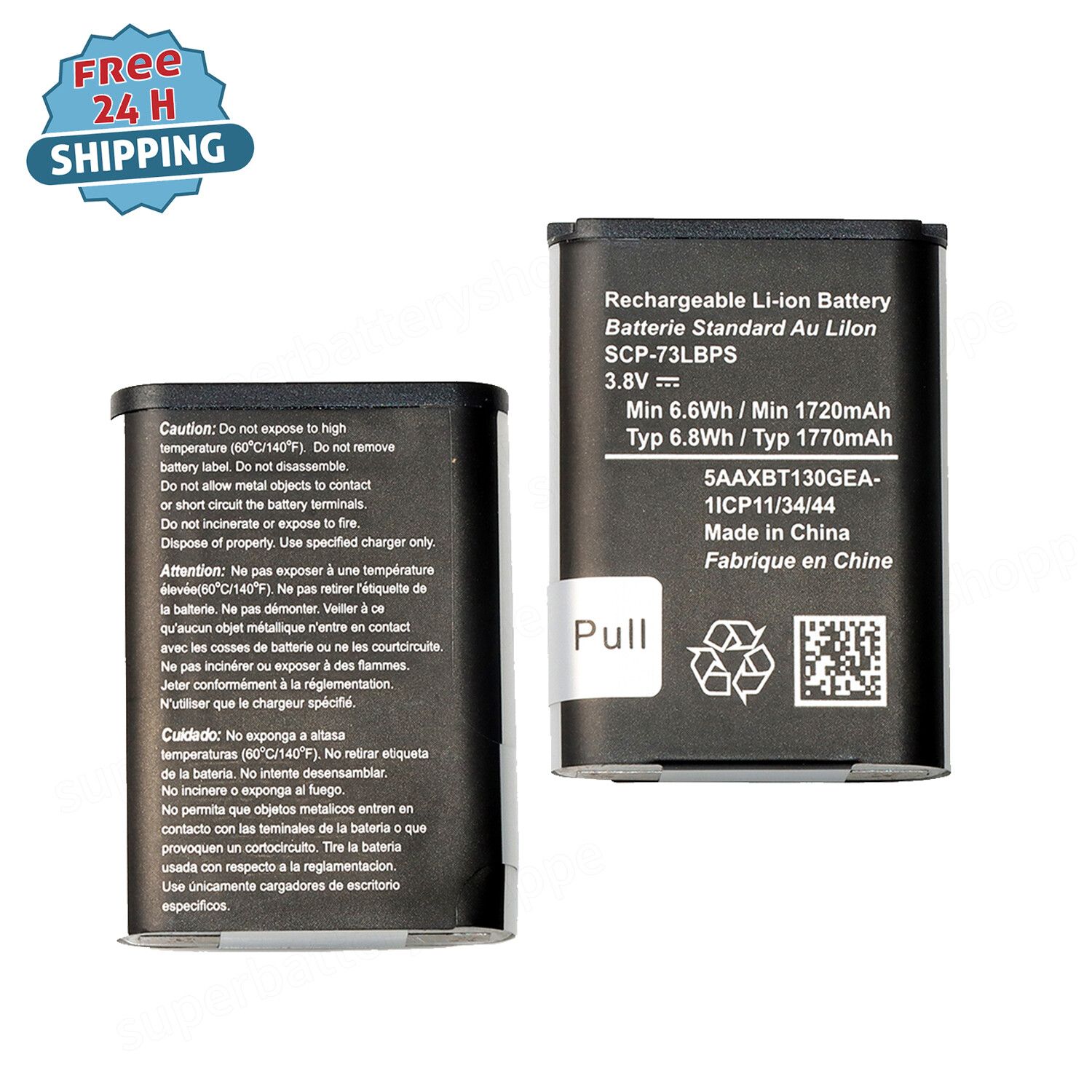 SCP-73LBPSBattery For Kyocera Dura XV Extreme E4810 Verizon Flip Phone E4810