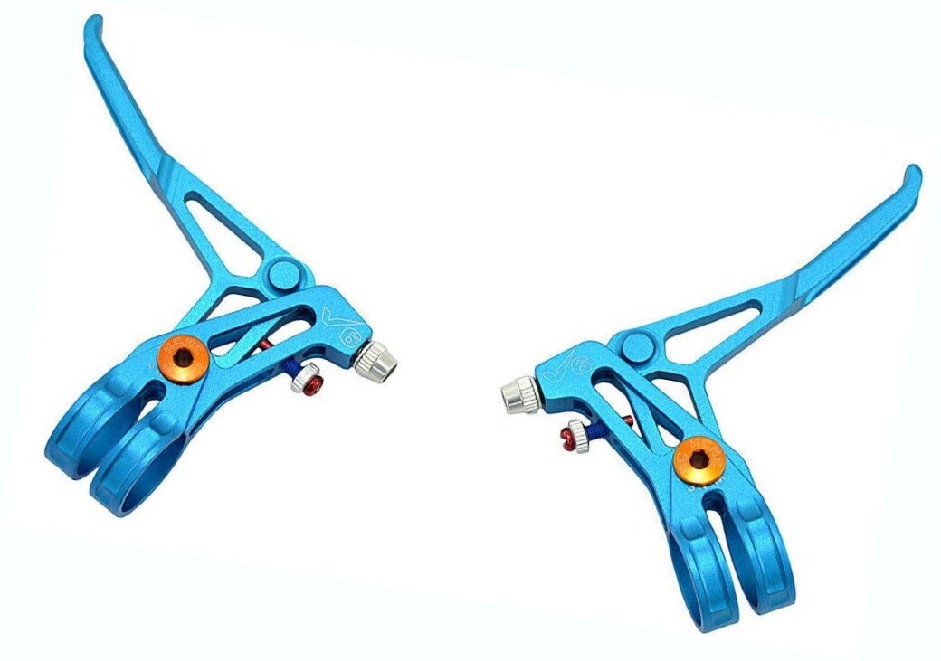 KCNC V6 VB6 MTB Brake Lever , 66g , BLUE    LIGHTWEIGHT CYCLING