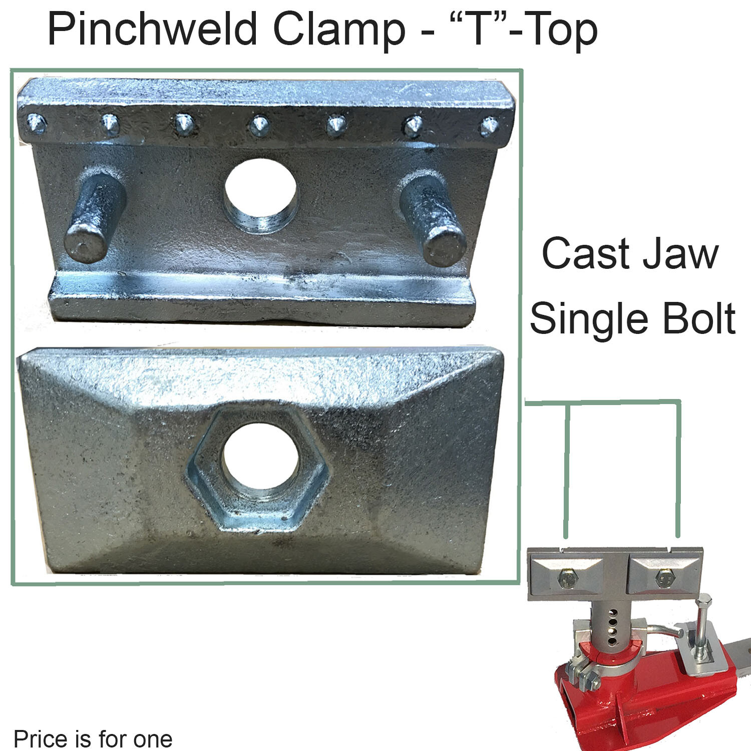 Replacement Chief Pinchweld Clamp Jaw - G3 -  498110