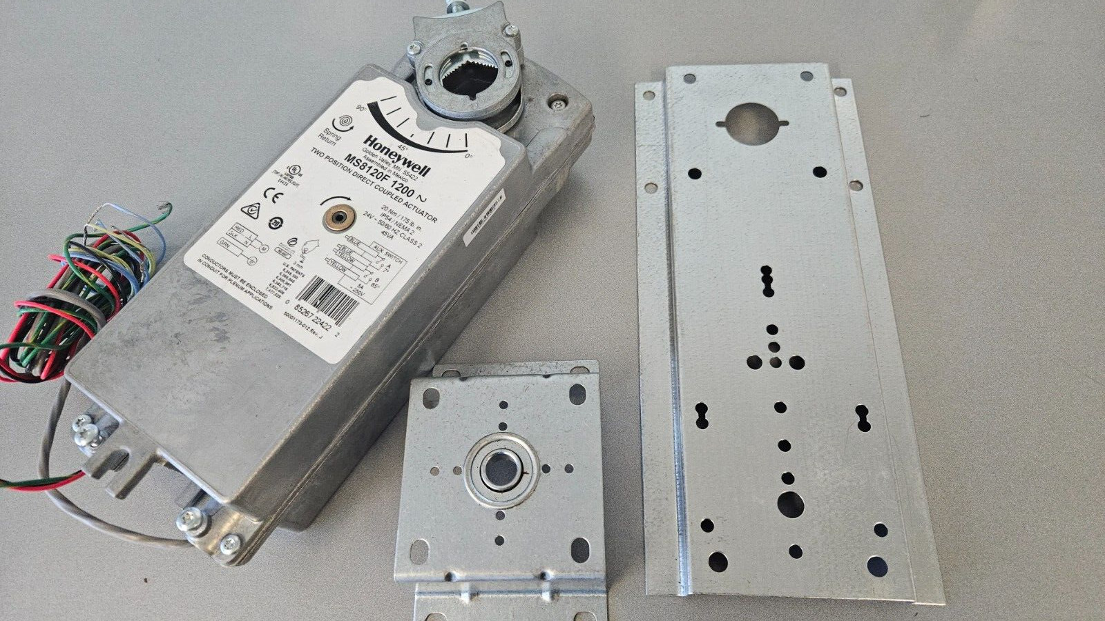 Honeywell MS8120F 1200 Two Position Direct Coupled Actuator
