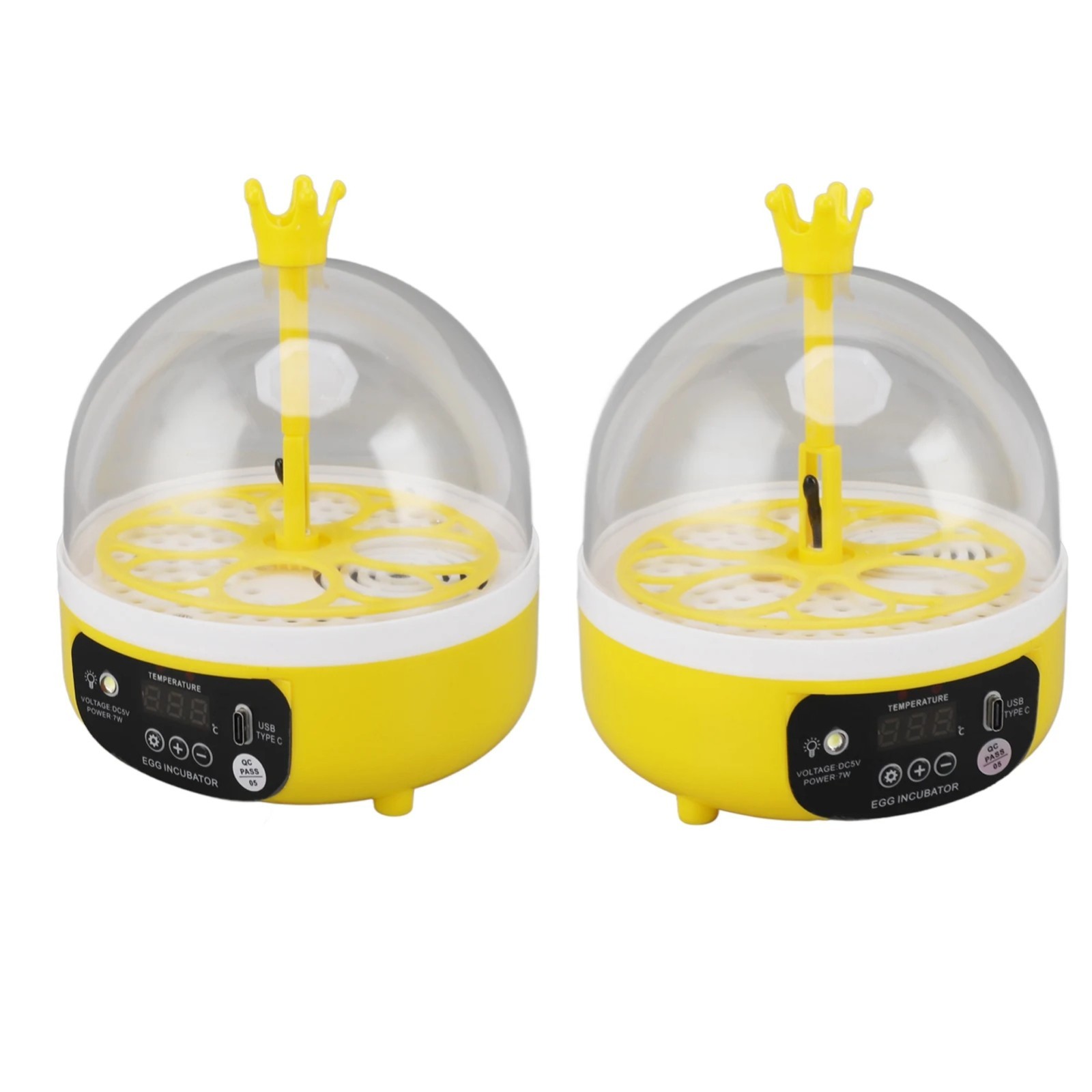 Home Egg Incubator Automatic Temperature Humidity Control Poultry.