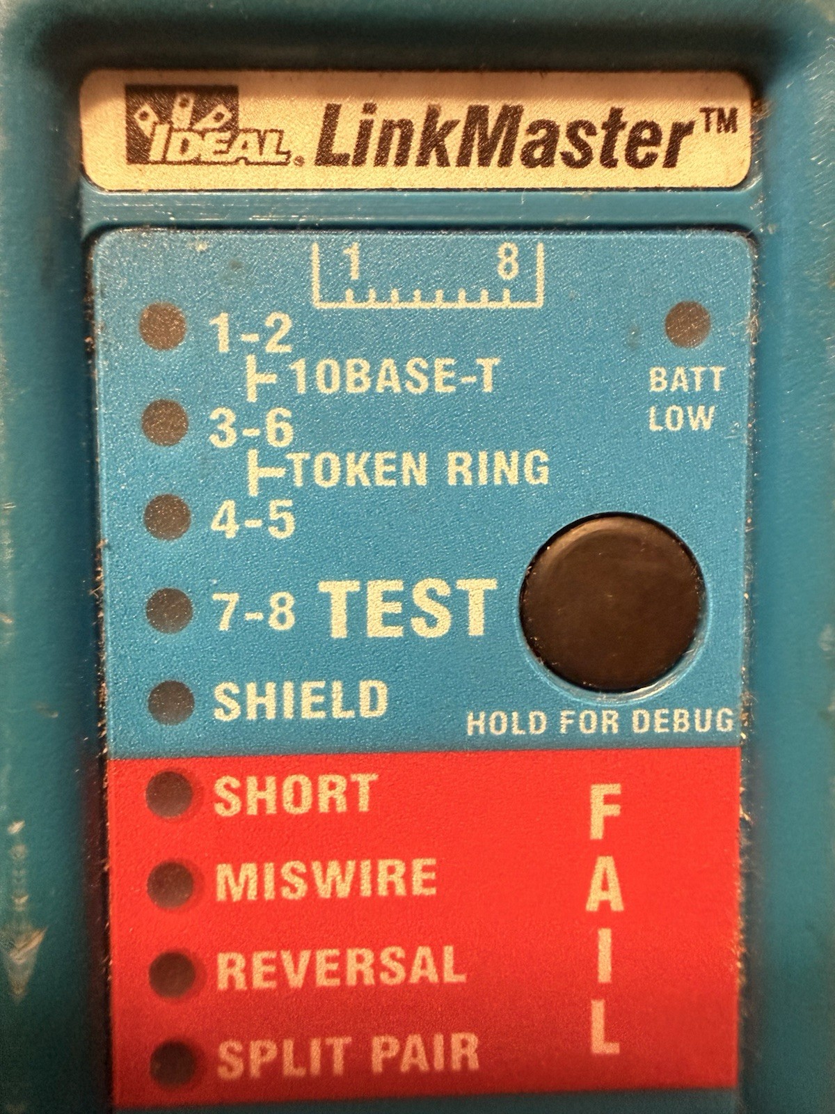 Ideal 62-200 LinkMaster RJ45 Without Remote