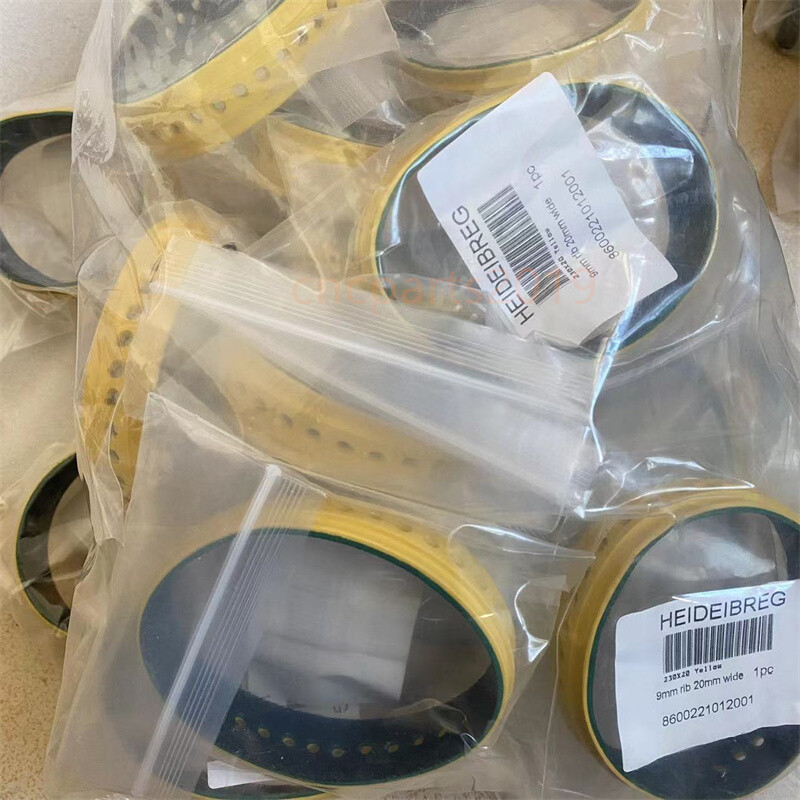 3pc M2.015.870 Slow Down Belt for SM102 SM74 CD74 Heidelberg Printers 230x20mm
