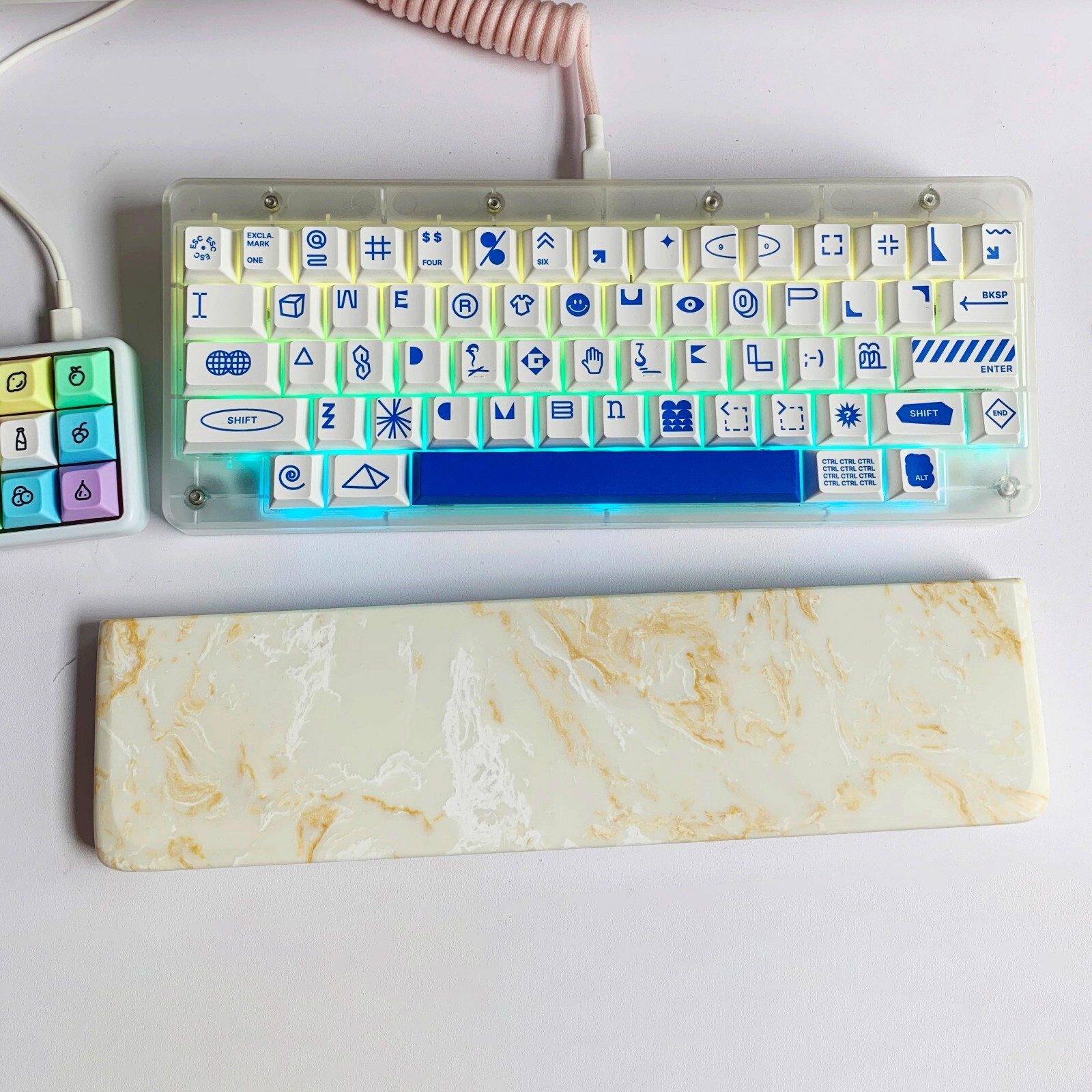 HLYM Quartz Stone Wrist Rest - 65% - GOOD CONDITION (NO BOX) - SOLD OUT