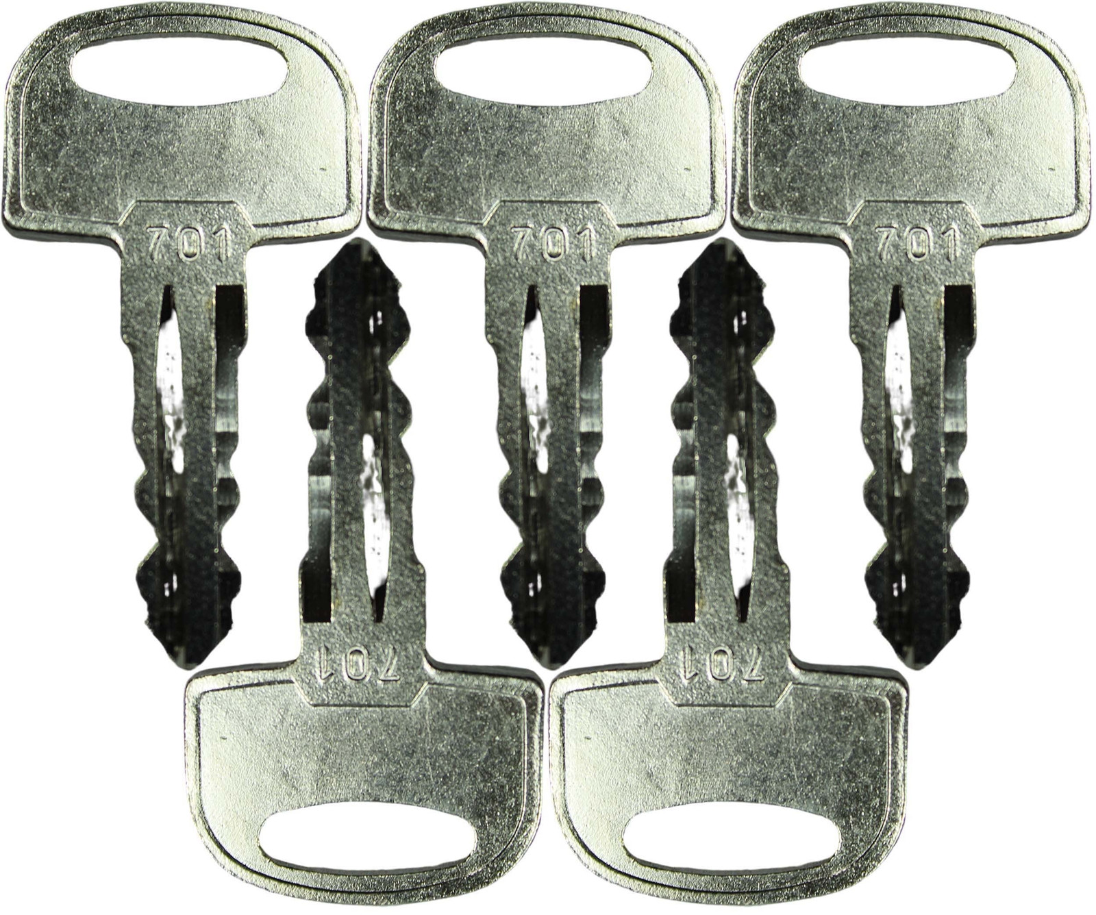 Fits #66 (701) Ditch Witch Ignition Key *5 Pack*