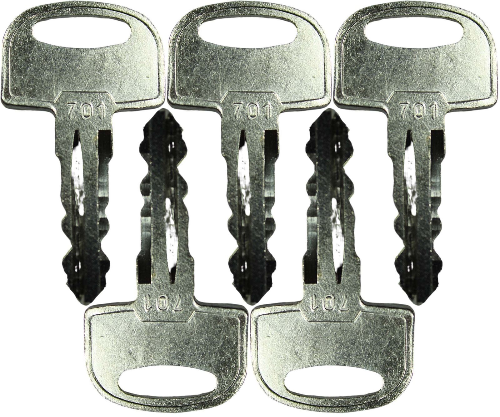 Fits #66 (701) Ditch Witch Ignition Key *5 Pack*