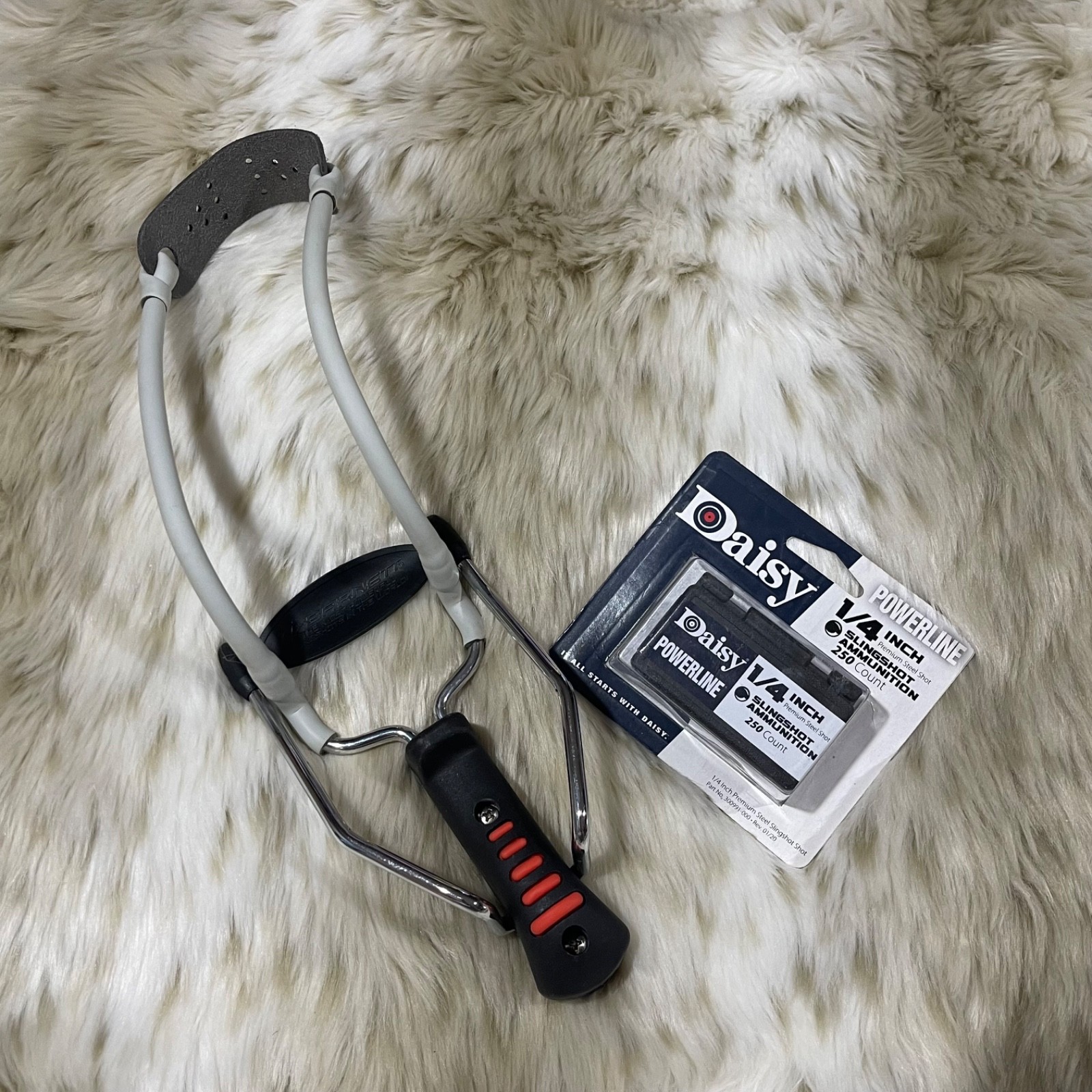 Barnett Sling Shot w/ 250ct of Daisy Powerline 1/4"