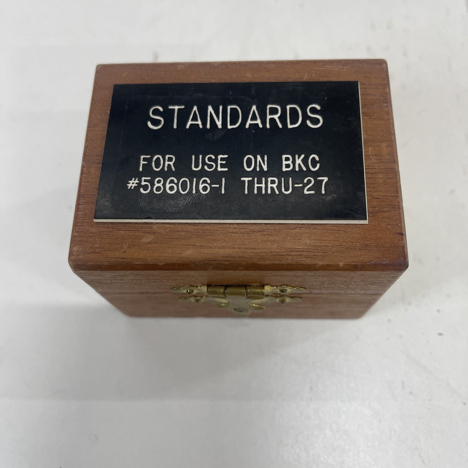 Optical Sensor Standards For Use On BKC #586016-1 THRU-27 (R1) AEC 21487 Ventage