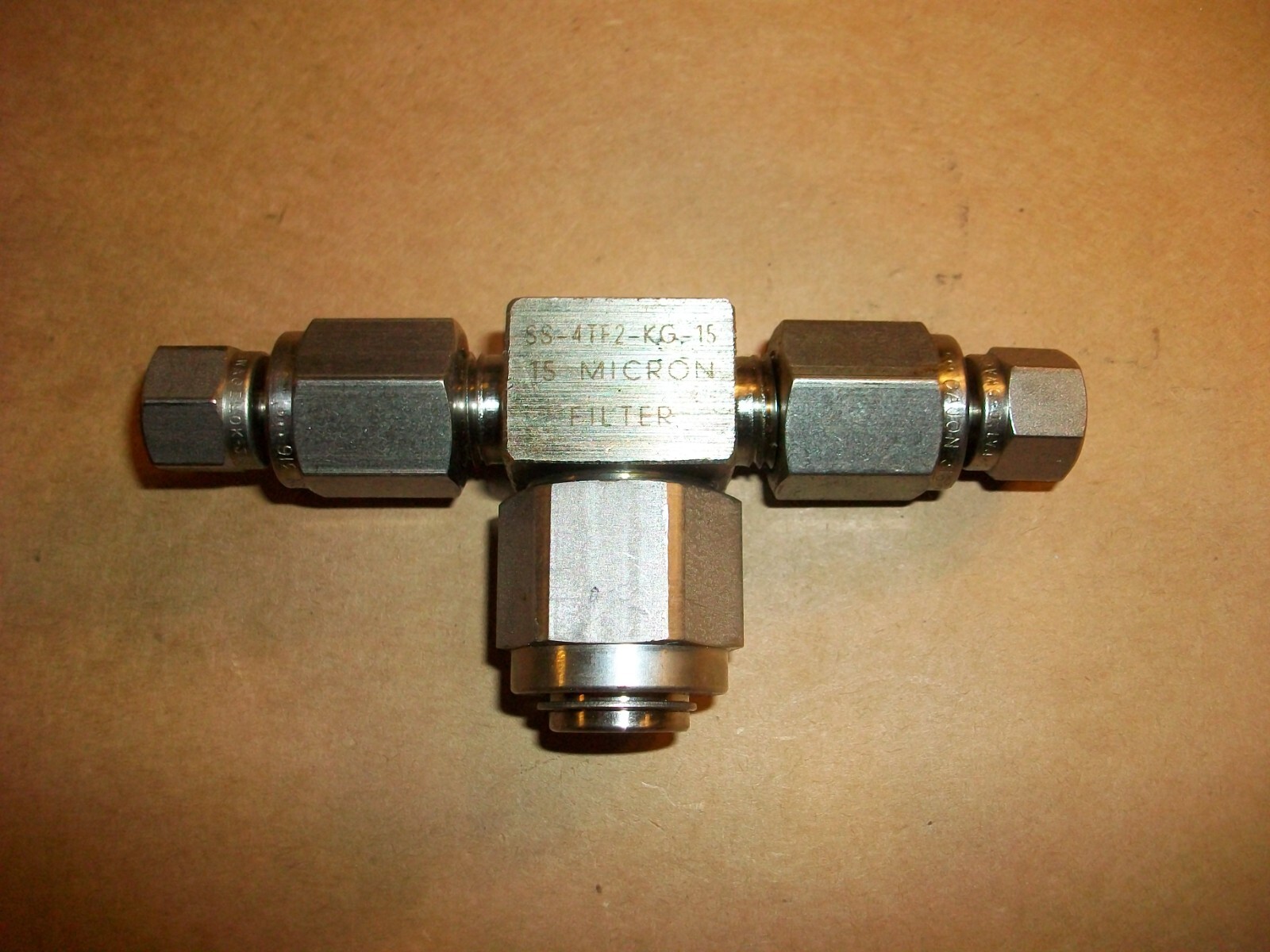 Nupro SS-4TF2-KG-15 15 Micron Filter USED