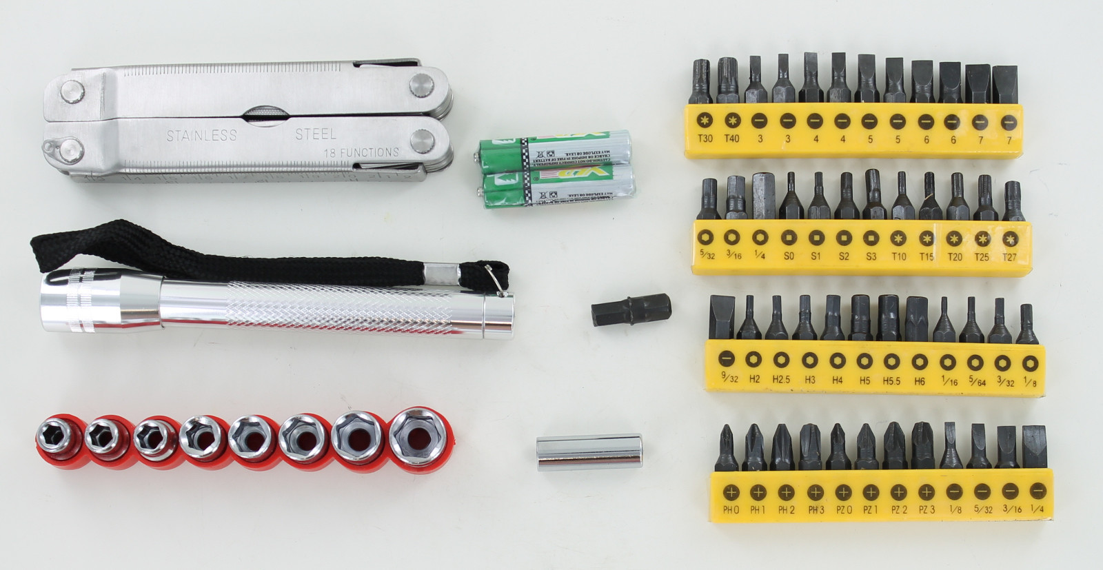 New Pocket Tool Box with Multi-Tool & 56 pc. Accessory Set