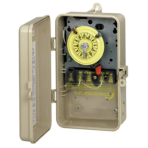 Pool Timer Door for PLASTIC Intermatic Box
