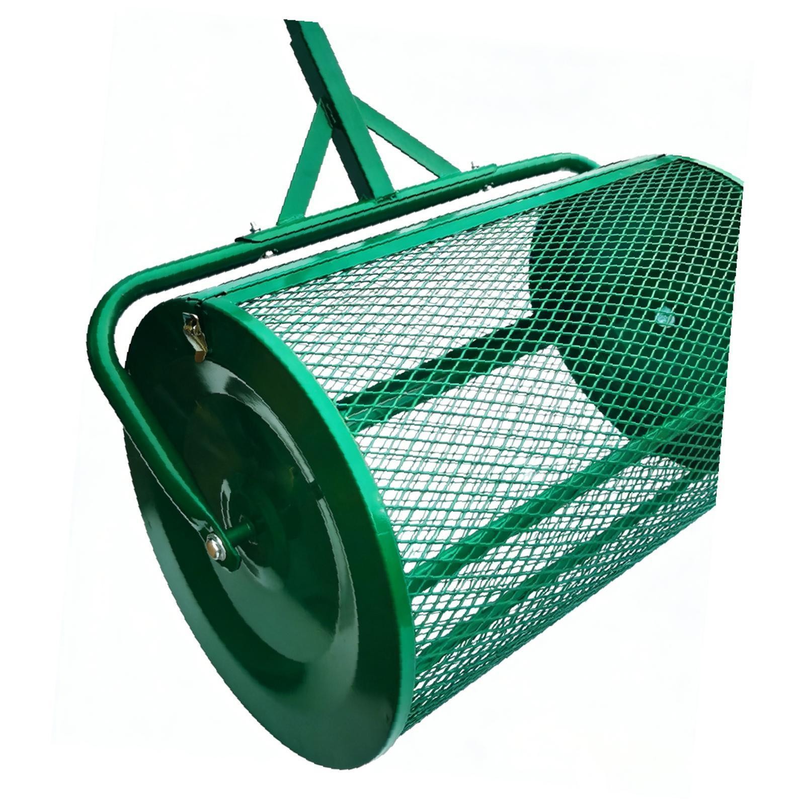 Garden Fertilizer Applicator Comfort Grip Handle Manual Fertilizer Spreader for