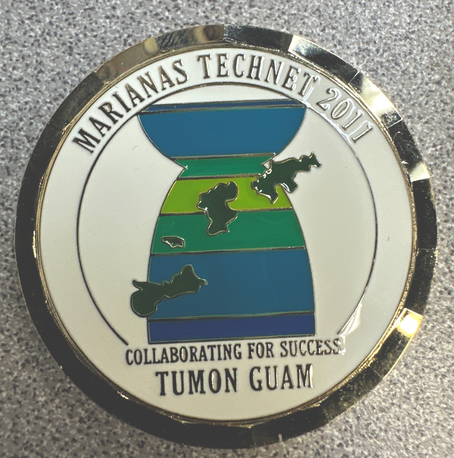 Marianas Technet 2011 AFCEA Challenge Coin