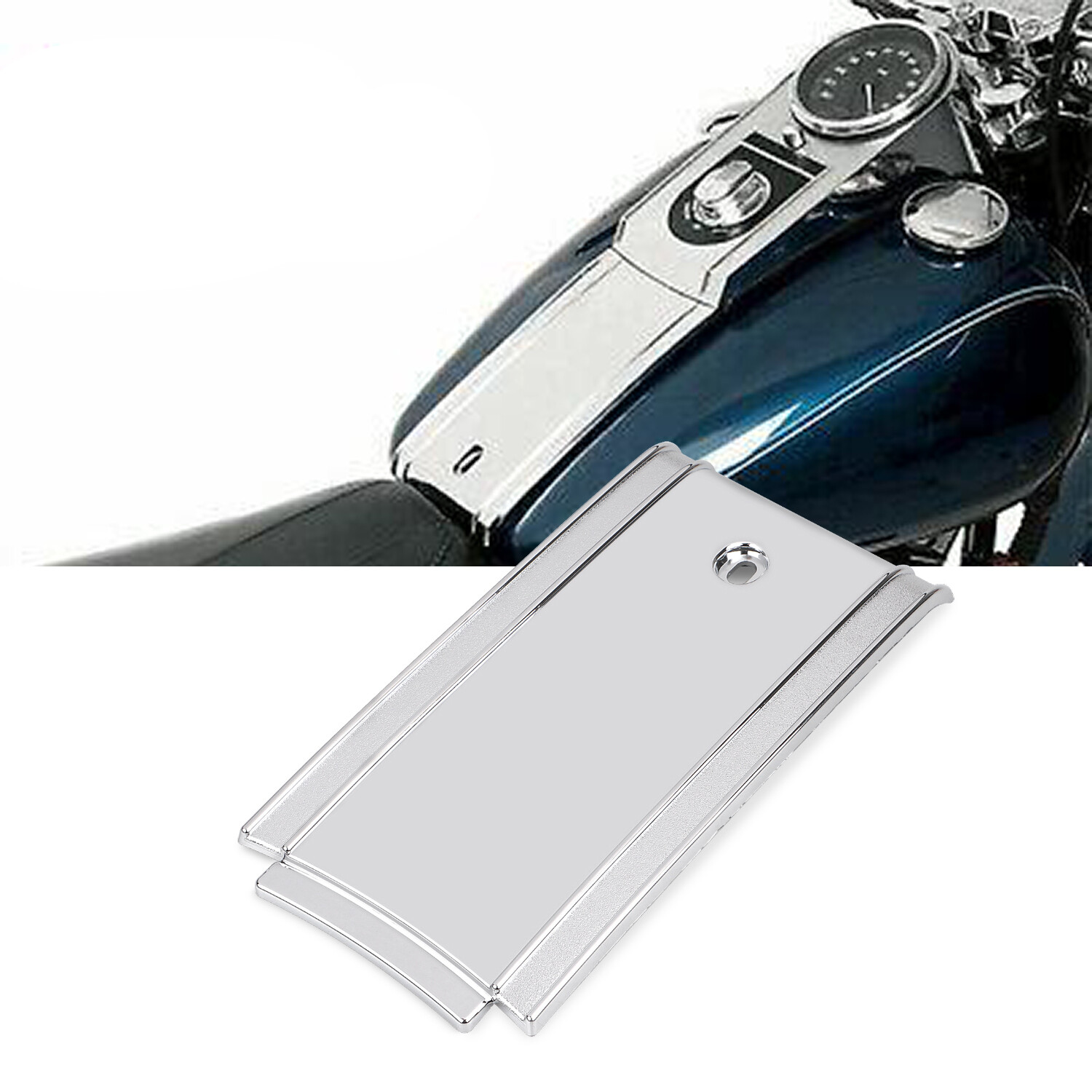 Chrome Front Lower Dash Panel For Harley Heritage Softail 1984-1999 FXWG 1985-86