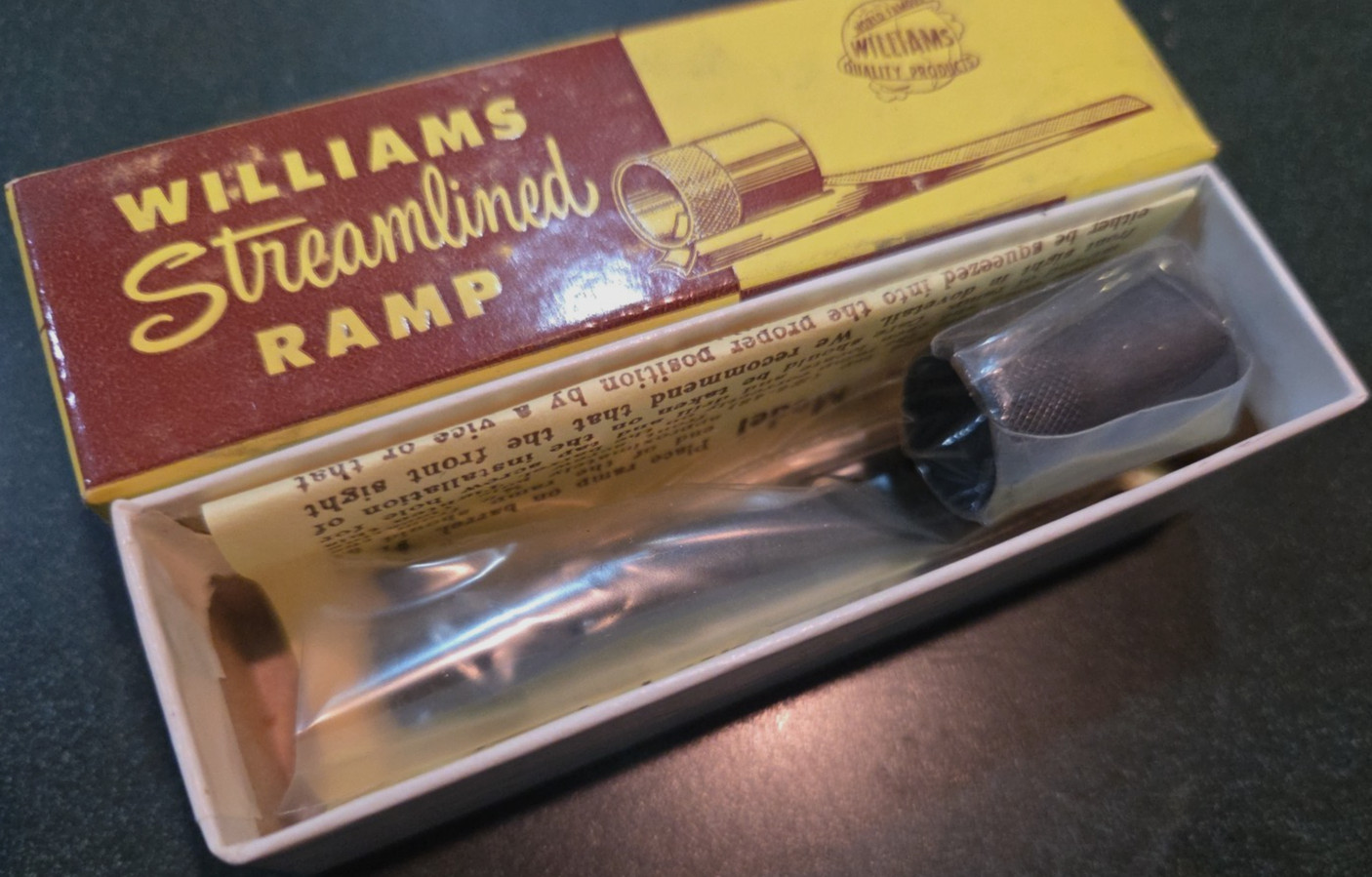 Williams Streamlined 9/16" Rifle Ramp
