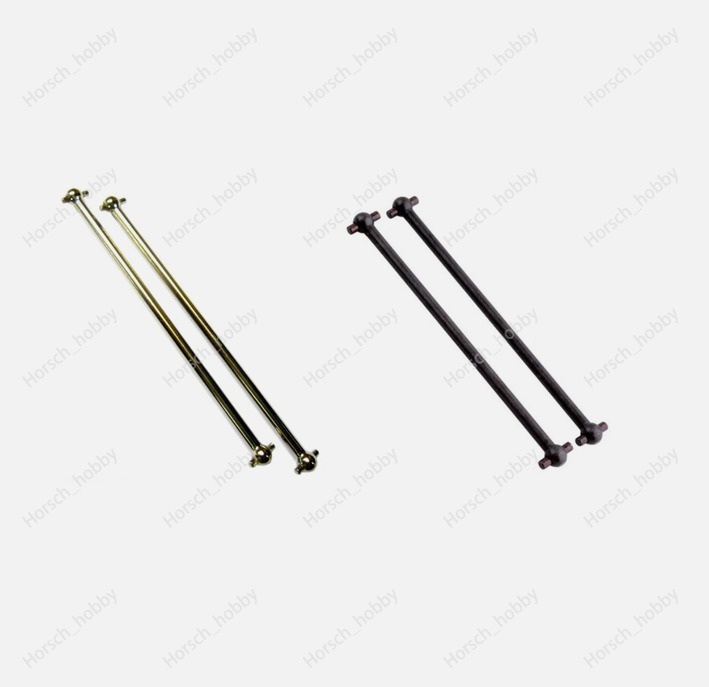 63mm Front Rear Steel Metal Dogbone Drive Shaft 1:10 RC Car Buggy 08061 HSP 2PCS