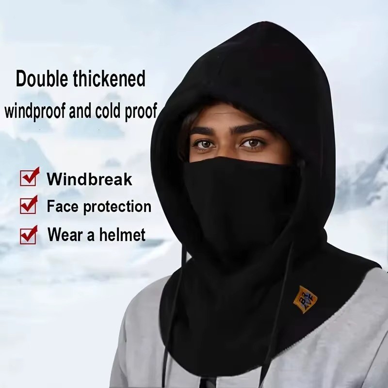 3in1 Windproof Winter Warmer Hat Mask Neck Balaclava Men Women Cycling Outdoor