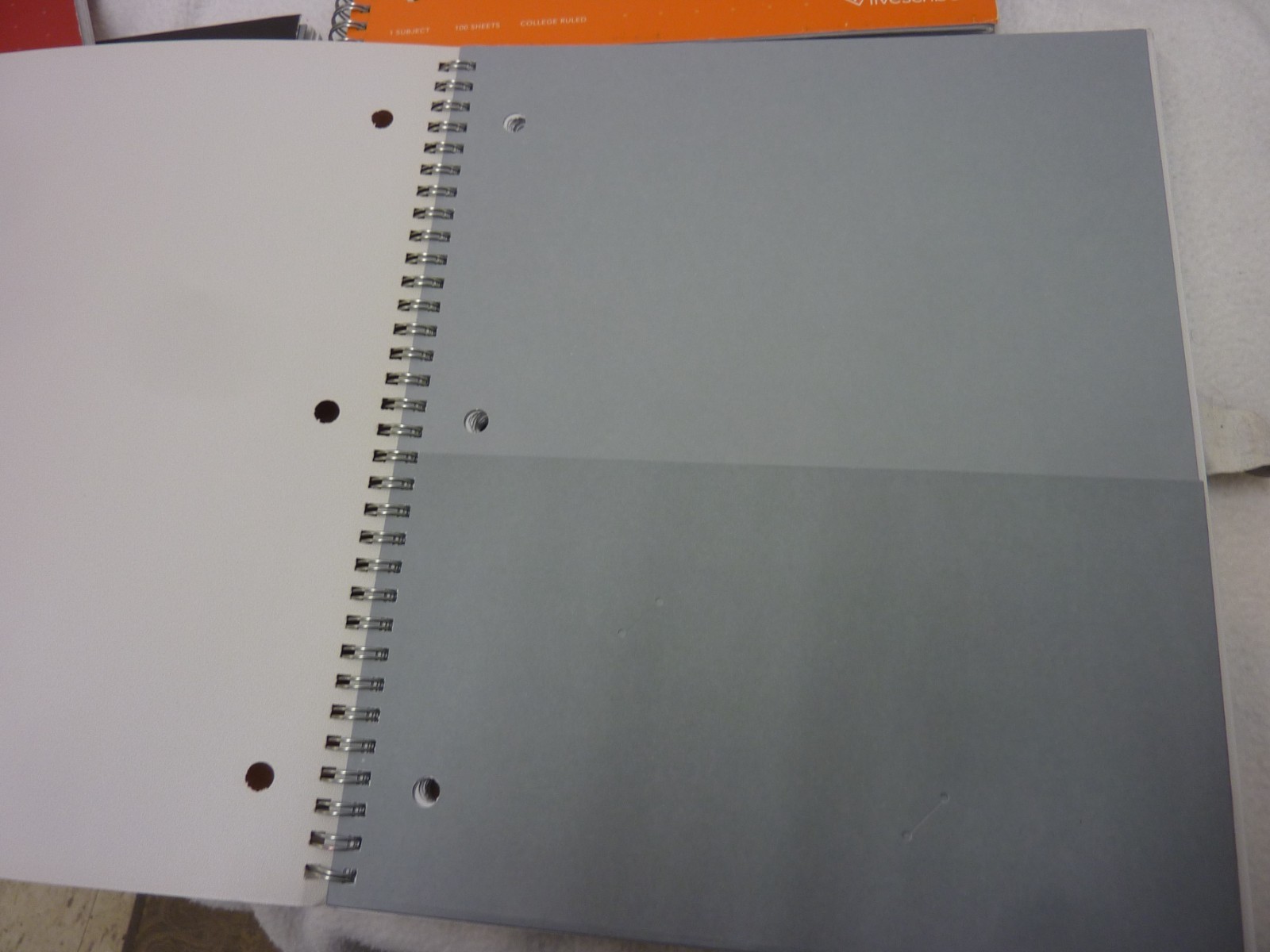 FOUR LIVESCRIBE NOTEBOOKS - COMPLETE PLUS ONE PARTIAL LIVESCRIBE NOTEBOOK