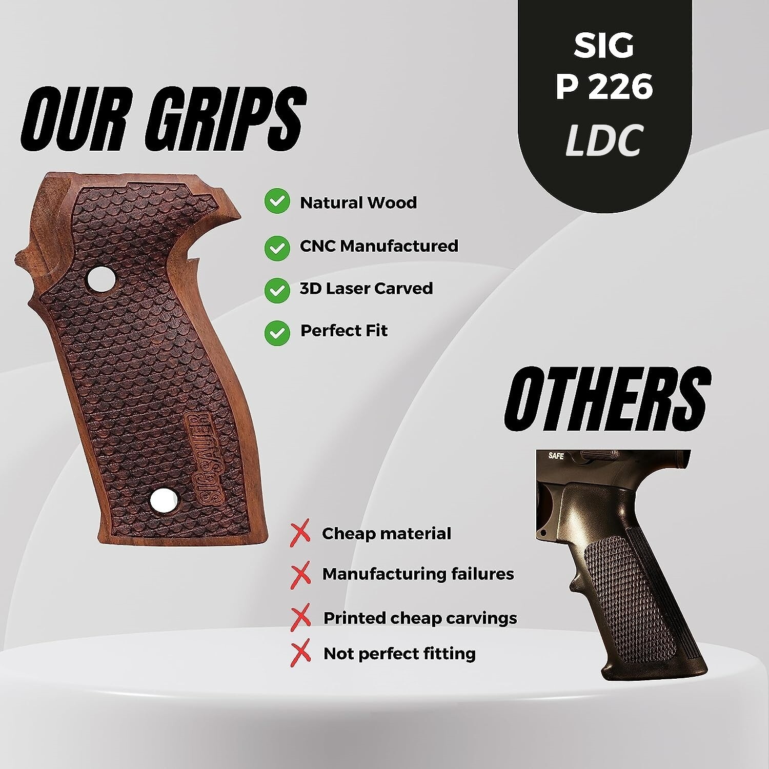 Sig Sauer P226 end P226 LDC 2 Grips
