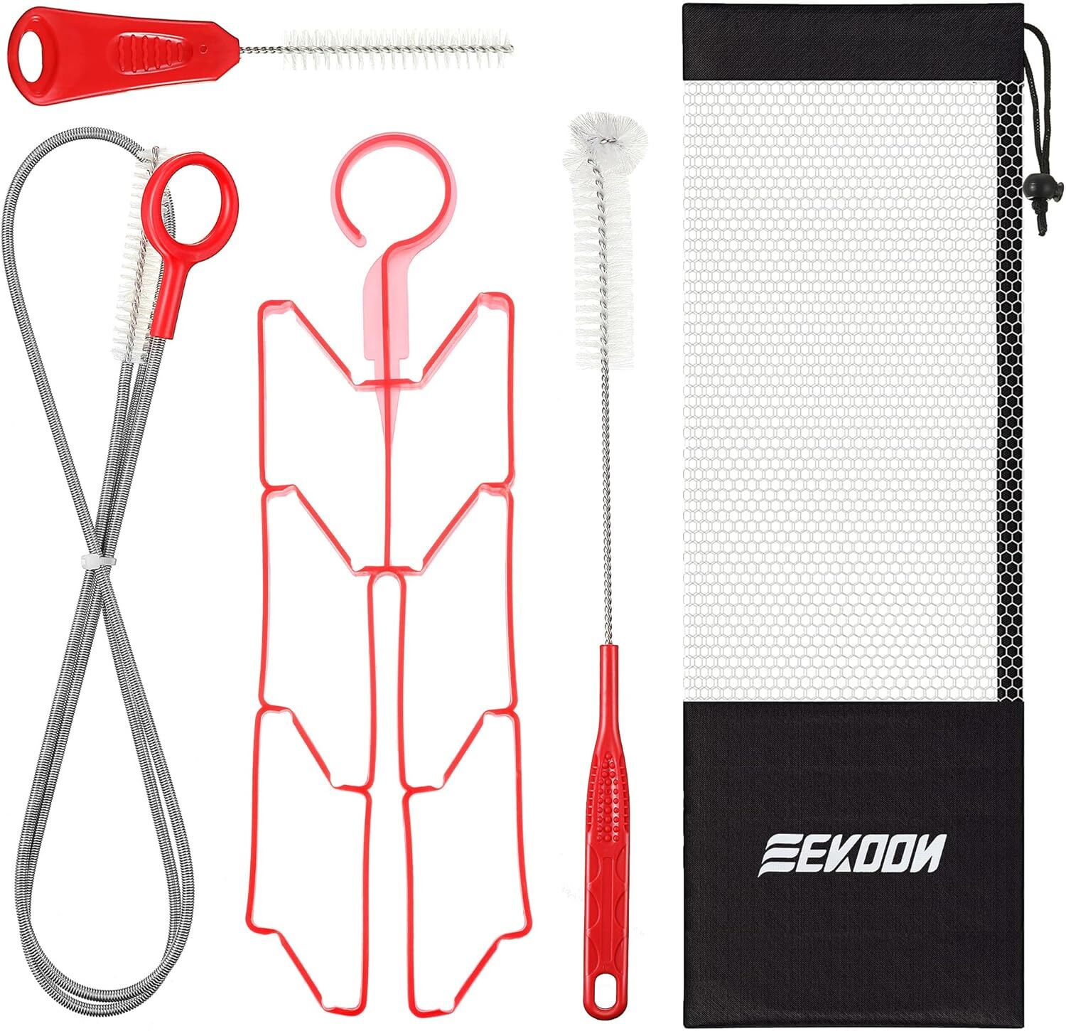 Hydration Bladder Cleaning Kit, Water Bladders Cleaner Set Includes 3 Brushes