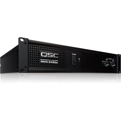 QSC RMX 2450A 2-Channel Professional Power Amplifier, 500/750/1200W at 8/4/2Ohms