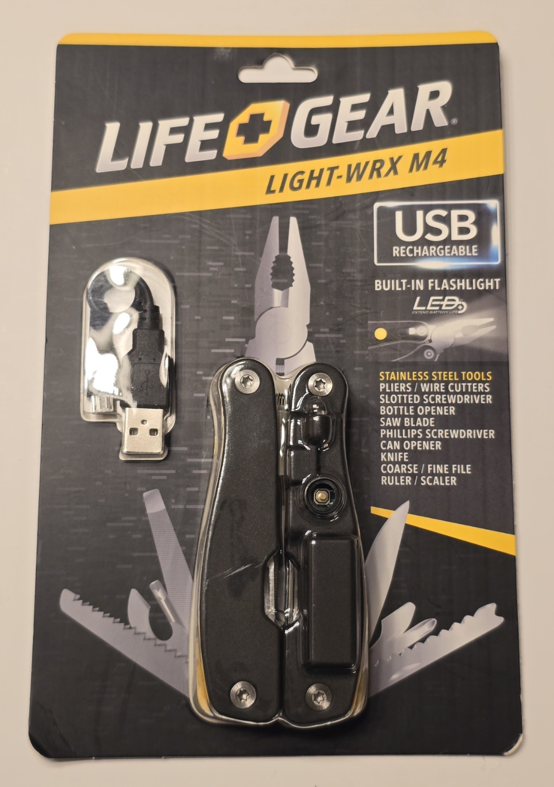 Life Gear Light-WRX M4 Multitool with light (READ)