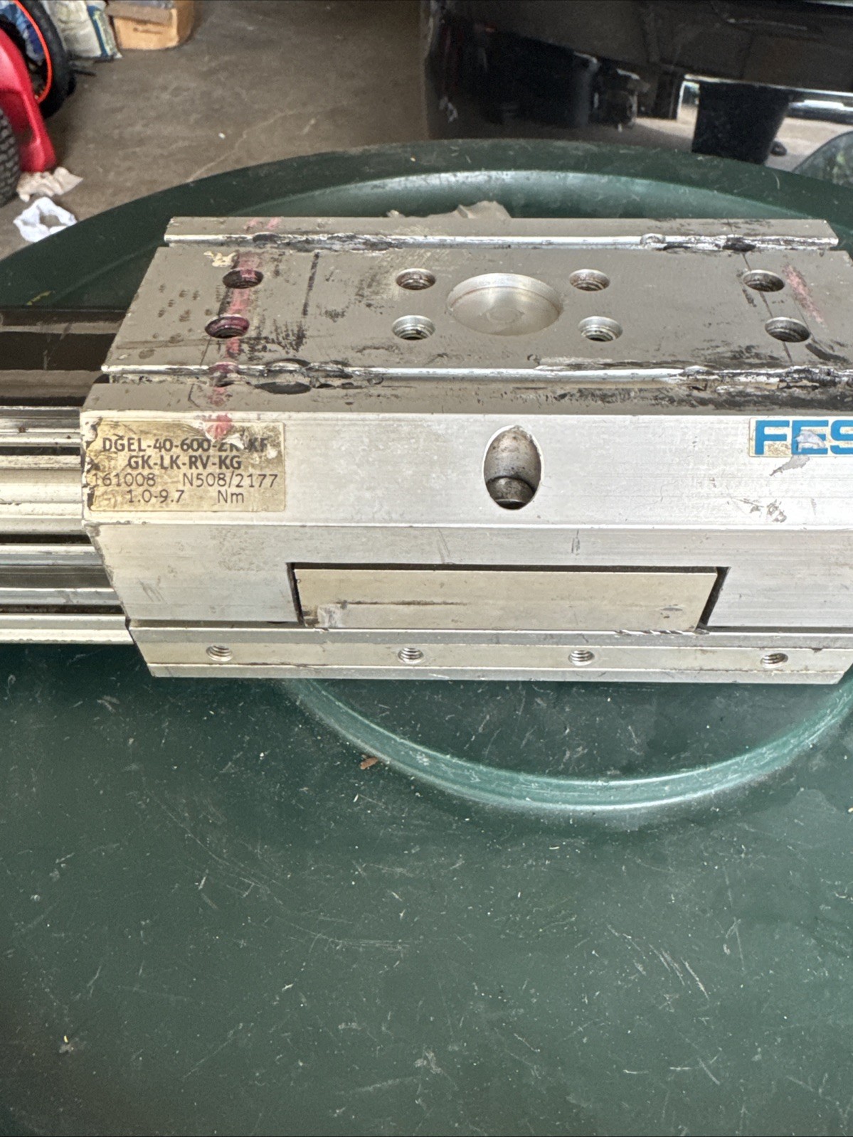 Dgel-40-600-zrkf Gk-lk-rv-kg   Festo Just Rebuilt