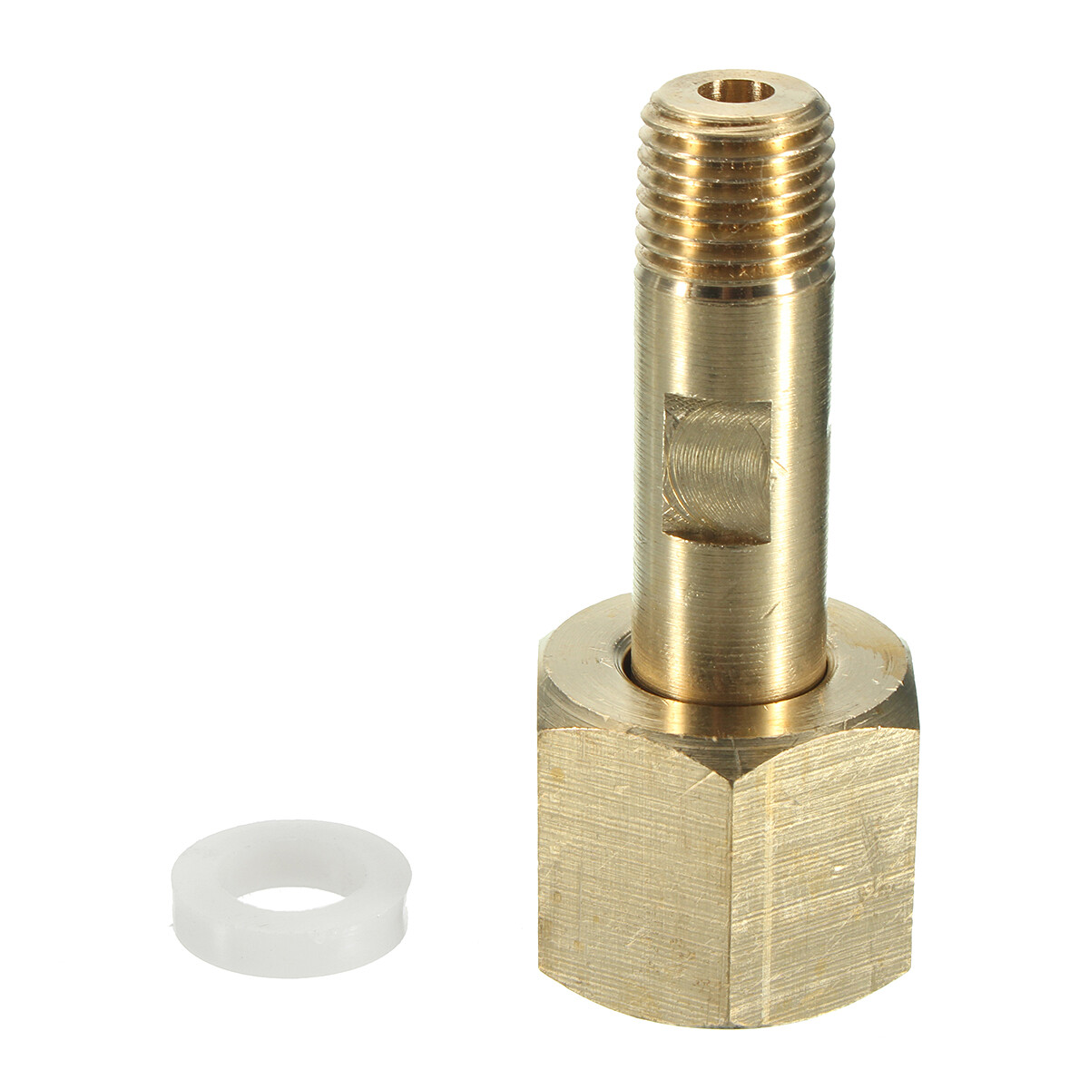 CO-2 CO-3 CGA-320 CO2 Carbon Dioxide Regulator Inlet NUT & 2" NIPPLE with Washer
