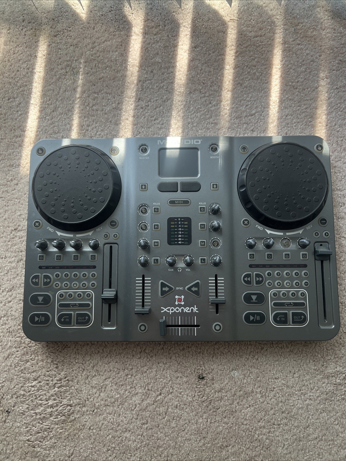 M-Audio torq Xponent Advanced DJ 2-Channel Mixer Controller Fast Shipping