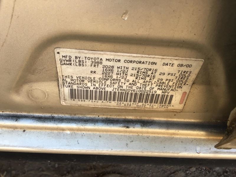 Transfer Case Automatic Transmission Fits 01-05 RAV4 2145910