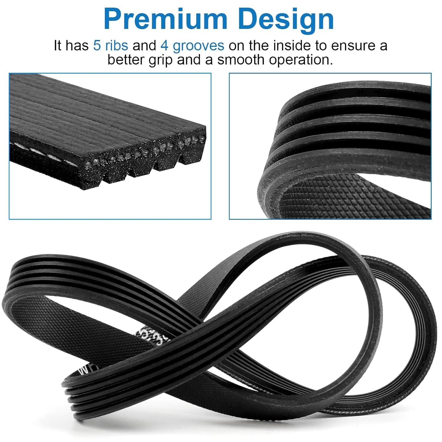 OEM Washer Drive Belt for GE & Hotpoint - Direct Replacement