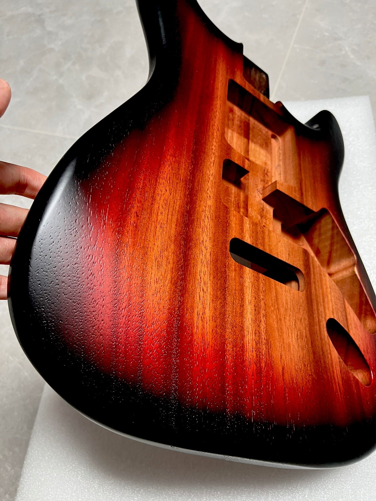 AAAAA Brand new One-Piece Solid Mahogany Electric Guitar Body  - Unfinished