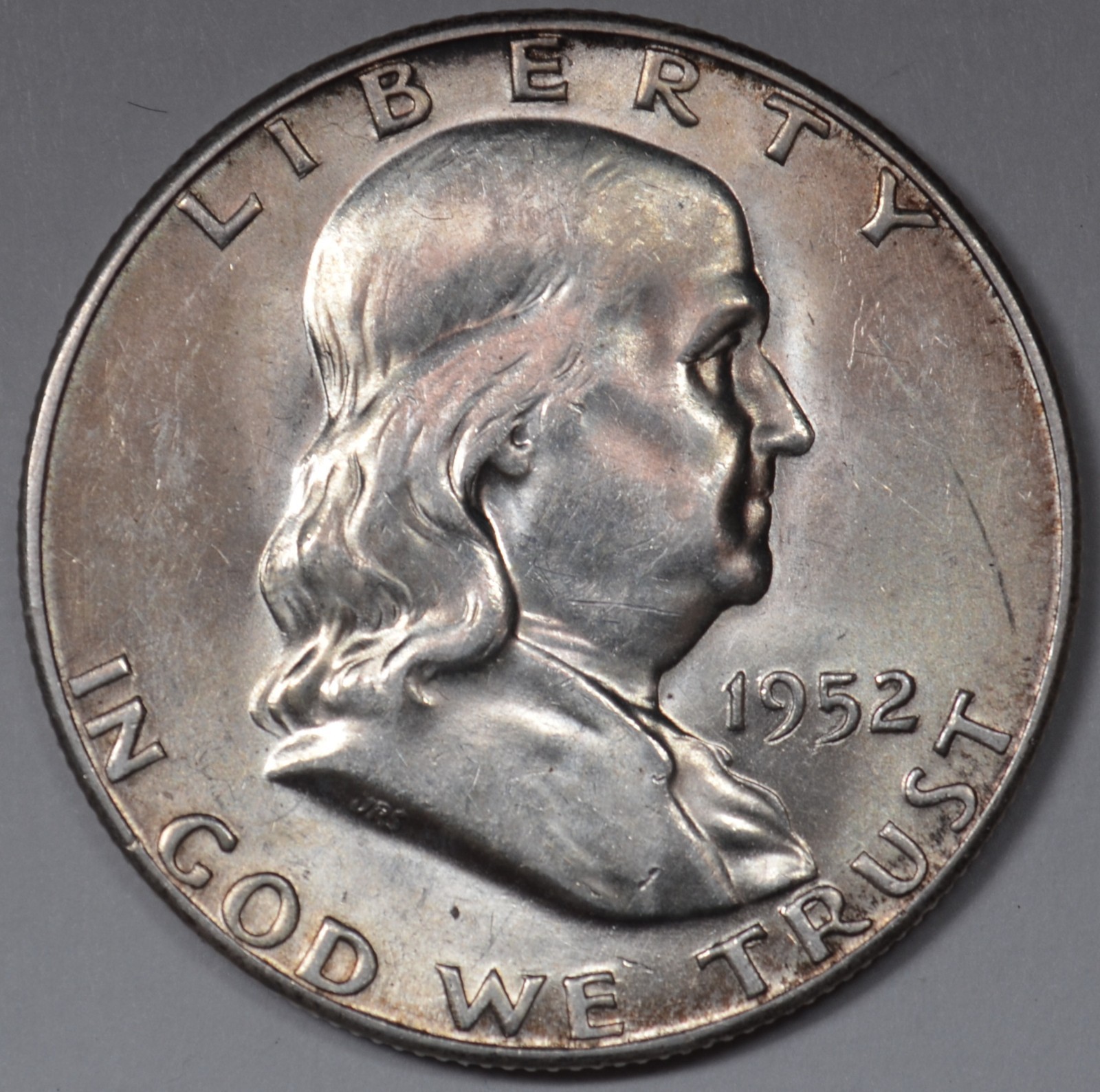 1959-D 50C Franklin Half Dollar Uncirculated BU+ #27S