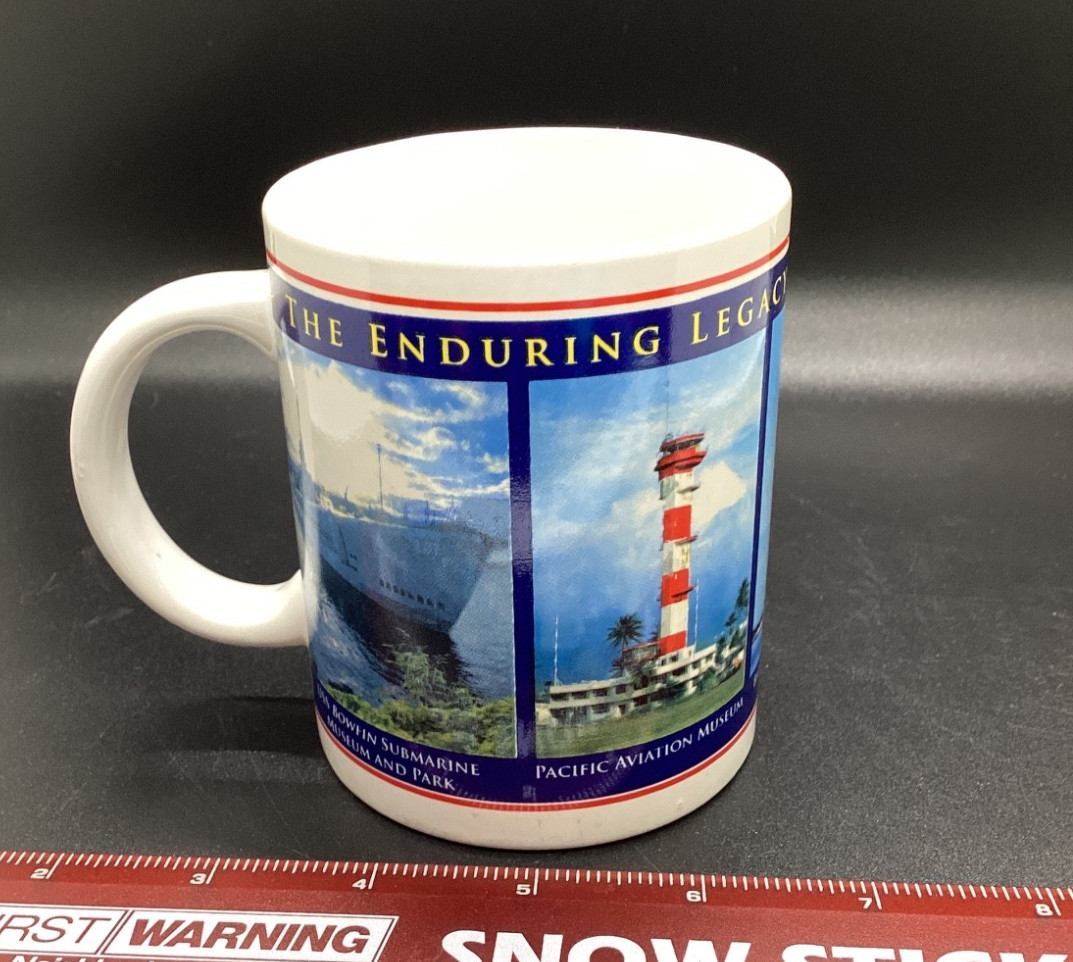 Pear Harbor 1941-2011 70th Anniversary Commemorative Coffee Cup - Pre-owned