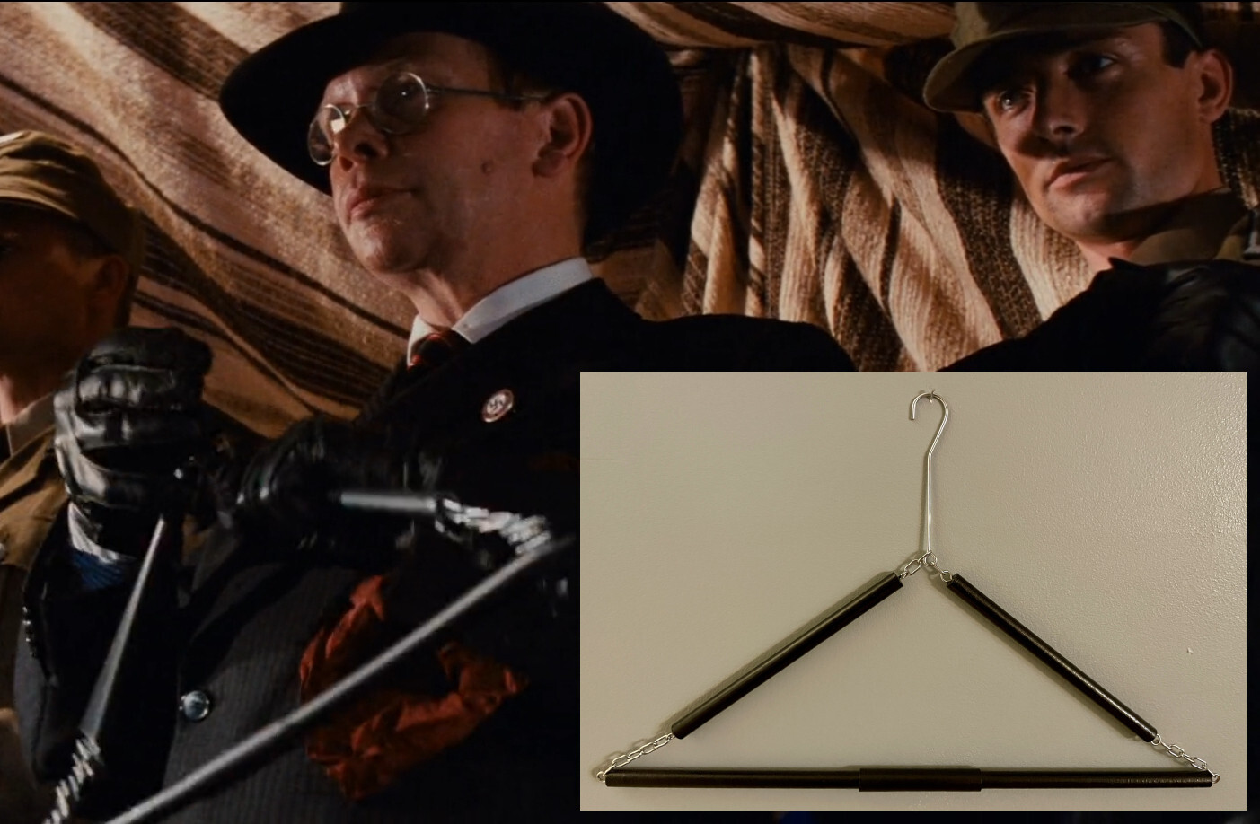 Indiana Jones Coat Hanger - Raiders of the Lost Ark