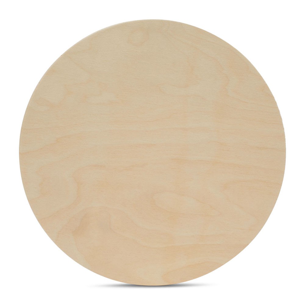 Wood Circles 18 inch 1/2 inch Thick, Unfinished Birch Sign Plaques | Woodpeckers