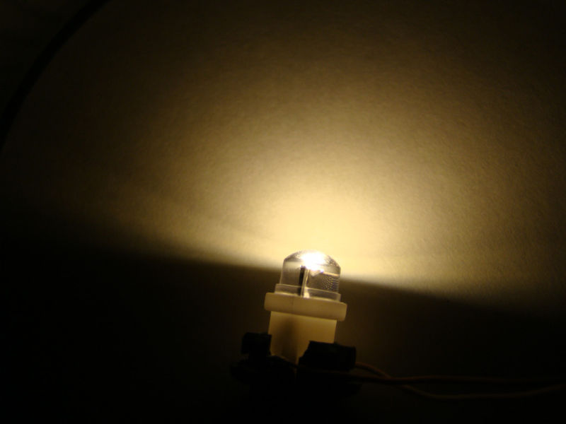 8VOLT 300MA T10 LED WEDGE LAMP FITS PIONEER OTHERS COLOR WARM WHITE