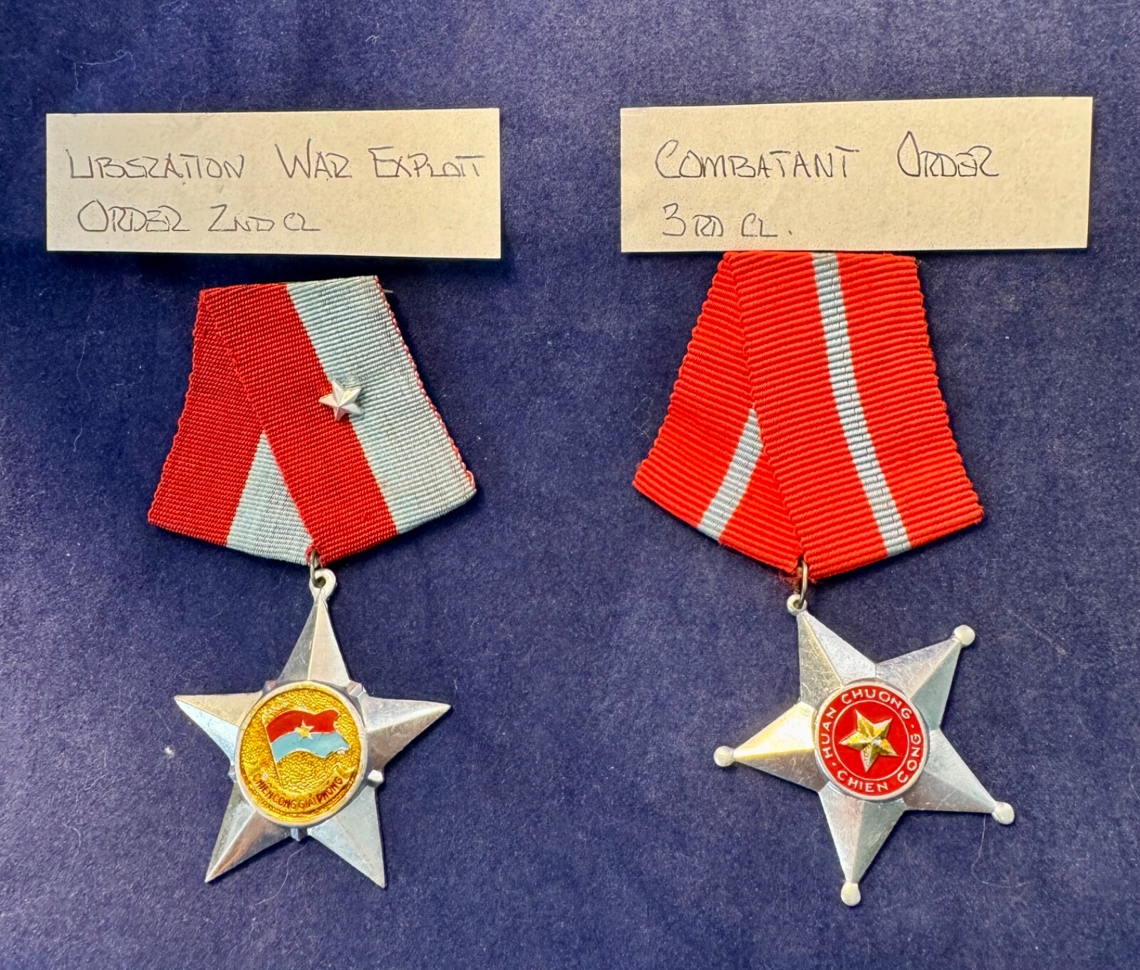 Vietnam War North Vietnamese Medal Group