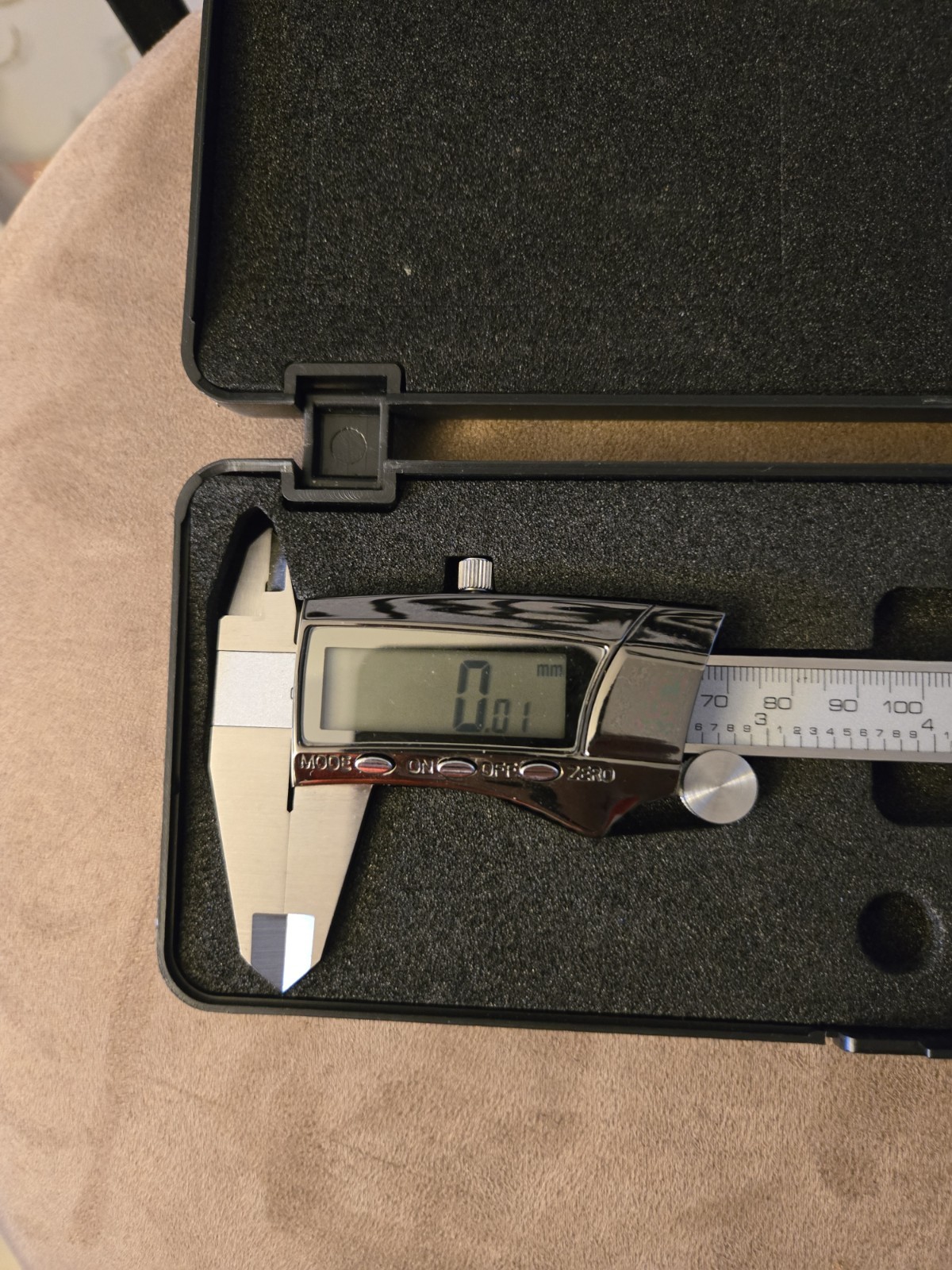 General Tools Digital Caliper #147 - 6" Precision Measuring Tool - Stainless Ste