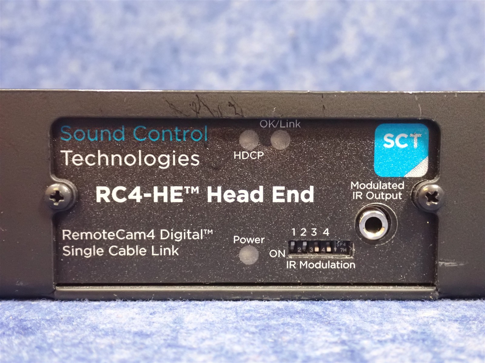Sound Control RC4-HE Head End Module with RC-RK2 Rack Shelf (M17)