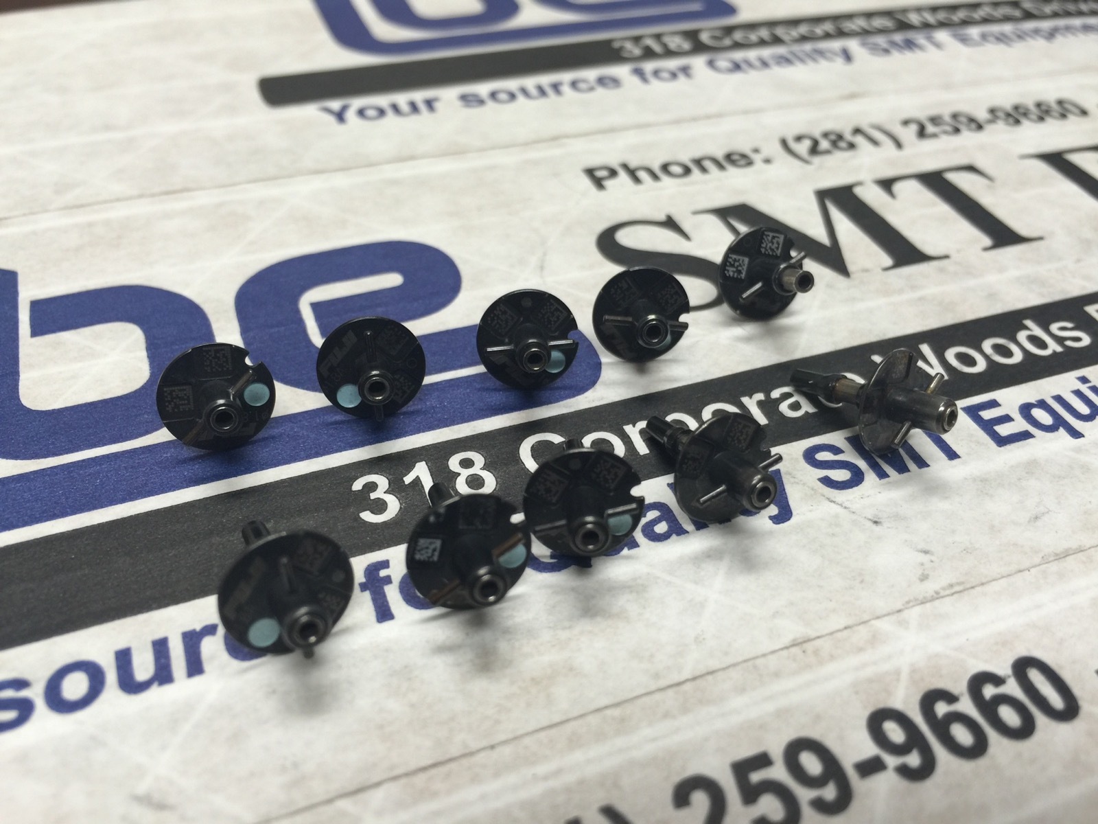 Fuji NXT 1.8MM H08/H12 Head Genuine Nozzles Lot of 10 Pieces Part Number AA20B00