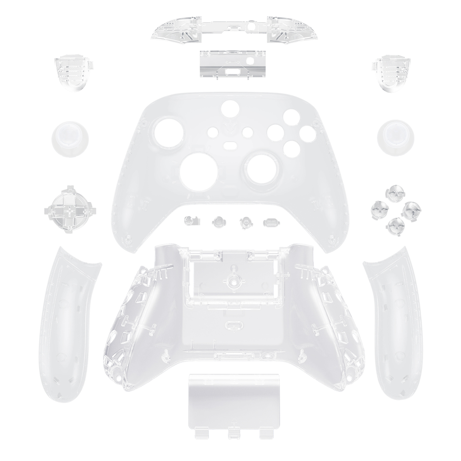 Replacement Full Set Shell Buttons for Xbox Series X & S Controller Side Grips