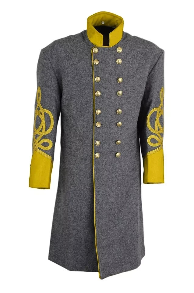 Confederate General Officer Frock Coat – Civil War Reproduction